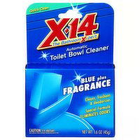 X-14 Blue Automatic Toilet Bowl Cleaner, 1.6 Ounce