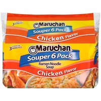 Maruchan Chicken Ramen Noodle Soup, 18 Ounce