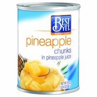 Best Yet Pineapple, Chunks, 20 Ounce