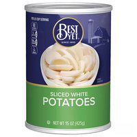 Best Yet Sliced White Potatoes, 15 Ounce