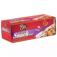 Best Yet Resealable Snack Bags, 50 Each