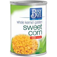 Best Yet Whole Kernel Golden Sweet Corn, No Salt Added, 15.25 Ounce