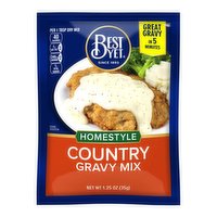 Best Yet Country Gravy Mix, 1.25 Ounce