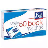 Best Yet Book Matches, 50 Each