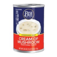 Best Yet Cream of Mushroom Soup, 26 Ounce