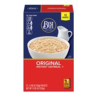 Best Yet Instant Original Oats (Pack of 12), 11.8 Ounce