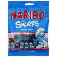 Haribo Gummi Candy, The Smurfs, 4 Ounce