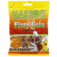Haribo Gummi Candy, Fizzy Cola, 5 Ounce