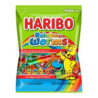 Haribo Rainbow Worms, 5 Ounce