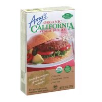 Amy's Organic California Veggie Burger, 10 Ounce