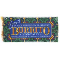 Amy's Organic Burrito, Beans & Rice, 6 Ounce