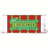 Amy's Organic Burrito, Beans & Rice Cheddar Cheese, 6 Ounce