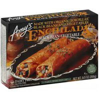 Amy's Organic Enchilada, Black Bean Vegetable, 9.5 Ounce