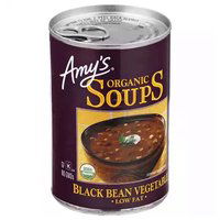 Amy's Organic Soup, Black Bean Vegetable , 14.5 Ounce