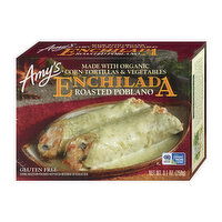 Amy's Roasted Poblano Enchilada, 9.15 Ounce