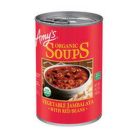 Amy's Vegetable Jambalaya with Red Beans Organic Soup, 14.2 Ounce