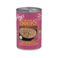 Amy's Creamy Lentil and Bean Dal Makhani Soup, 14.2 Ounce