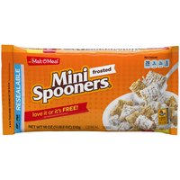 Malt-O-Meal Mini Spooners Frosted Cereal, Family Size, 18 Ounce