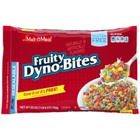 Malt O Meal Cereal,  Fruity Dyno Bites, Bag, 25 Ounce