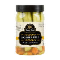 Boar's Head Kosher Dill Pickle Spears, 26 Ounce