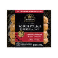 Boar’s Head Robust Italian All Natural Chicken Sausage, 12 Ounce