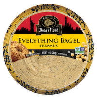 Boar's Head Hummus, Everything Bagel, 10 Ounce