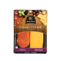 Boar's Head Charcuterie Duet: Pepperroni and Yellow Vermont Cheddar, 6 Ounce