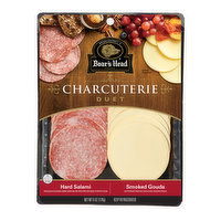 Boar's Head Charcuterie Duet: Hard Salami and Smoked Gouda, 6 Ounce