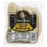 Boar's Head Cooked Bratwurst, 16 Ounce