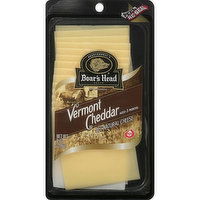 Boar's Head Vermont Cheddar Sliced Cheese, 8 Ounce