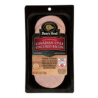 Boar's Head Canadian Style Uncured Bacon, 6 Ounce