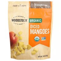 Woodstock Organic Diced Mangoes, 10 Ounce