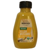 Woodstock Organic Yellow Mustard, 8 Ounce