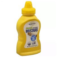 Woodstock Organic Mustard, Stoneground, 8 Ounce