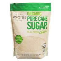 Woodstock Pure Cane Sugar, 24 Ounce