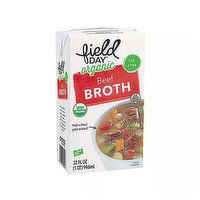 Field Day Organic Beef Broth, 32 Ounce