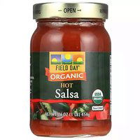 Field Day Organic Hot Salsa, 16 Ounce