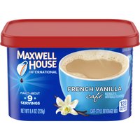 Maxwell House International French Vanilla Cafe Beverage Mix, 8.4 Ounce