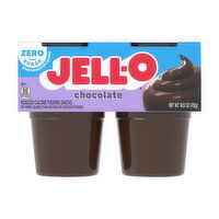 Jell-O Sugar Free Chocolate Pudding Cups (Pack of 4), 14.5 Ounce