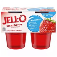 Jell-O Sugar Free Strawberry Gelatin, 12.5 Ounce