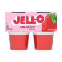 Jell-O Original Gelatin Snacks, Strawberry (Pack of 4), 13.5 Ounce