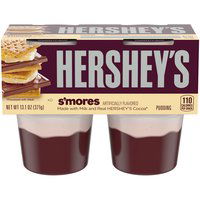 Jell-O Hershey's S'mores Pudding Cups (Pack of 4), 4 Each