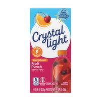 Crystal Light Fruit Punch Energy Boost Drink Mix, 10-pack, 0.9 Ounce