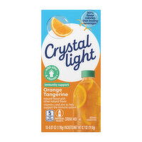 Crystal Light Orange Tangerine Immunity Support Drink Mix, 10 ct, 0.7 Ounce