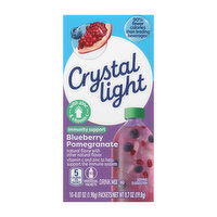 Crystal Light Blueberry Pomegranate Immunity Support Drink Mix, 10 ct, 0.7 Ounce