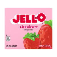 Jell-O Strawberry Instant Gelatin Mix, 3 Ounce