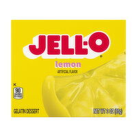 Jell-O Lemon Instant Gelatin Mix, 3 Ounce