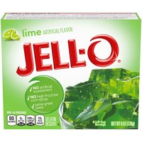 Jell-O Lime Instant Gelatin Mix, 6 Ounce