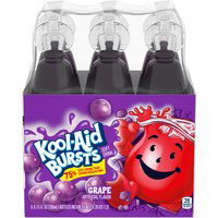 Kool-Aid Bursts, Grape (Pack of 6), 40.5 Ounce