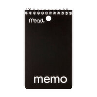 Mead Spiral Memo Book, 3X5, 1 Each